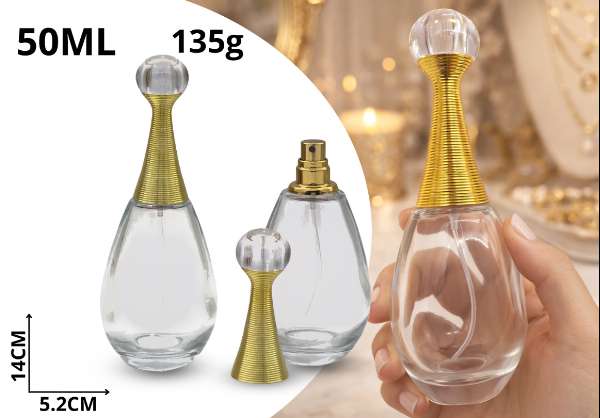 PORTA PERFUME VIDRO 50ML BM362879 PORTA PERFUME